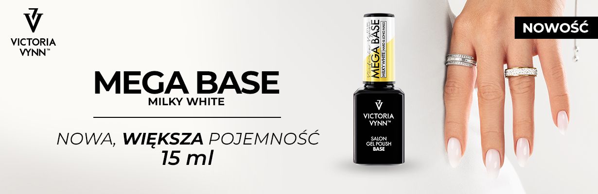 MEGA BASE Milky White 15 ml - VICTORIA VYNN