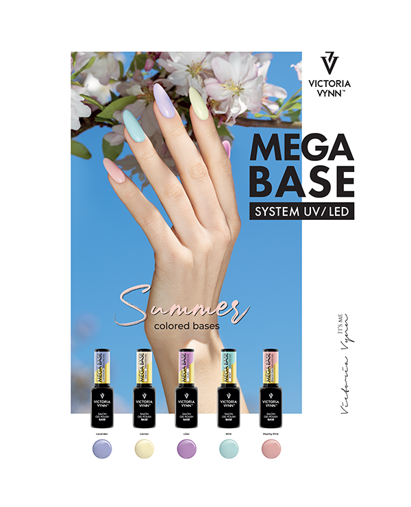 PLAKAT MEGA BASE Pastel, Format B2 - VICTORIA VYNN