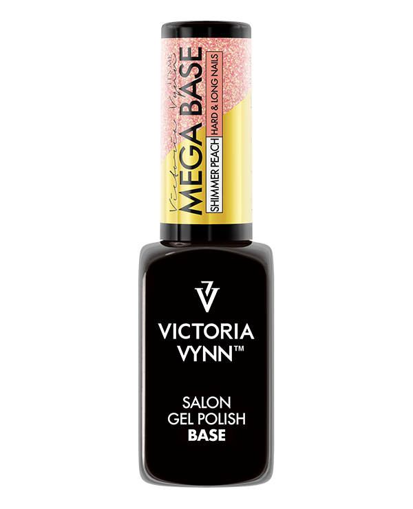 GEL POLISH MEGA BASE Shimmer Peach - VICTORIA VYNN