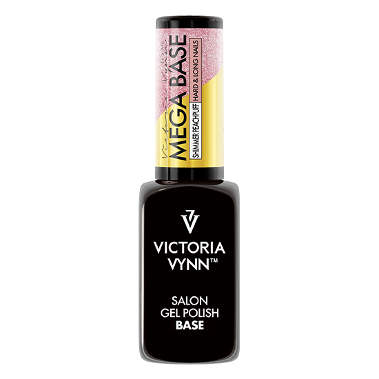 GEL POLISH MEGA BASE  Shimmer Peachpuff - VICTORIA VYNN