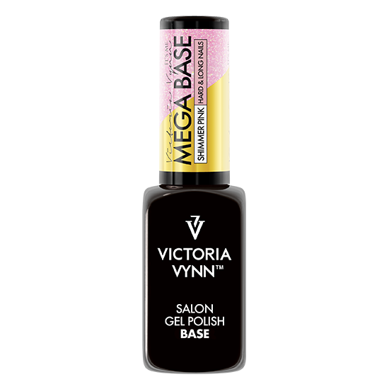 GEL POLISH MEGA BASE Shimmer Pink - VICTORIA VYNN