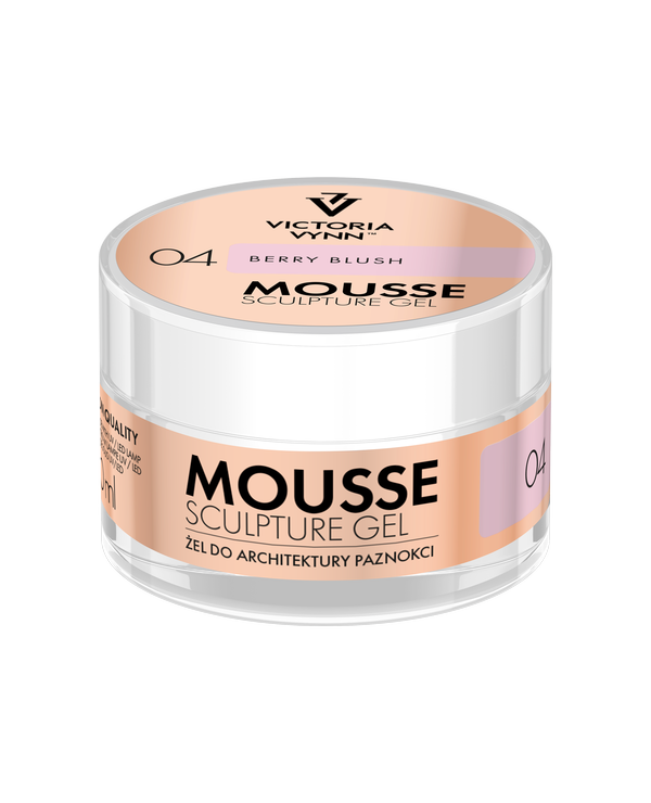 MOUSSE SCULPTURE GEL 04 Berry Blush 50ml - VICTORIA VYNN