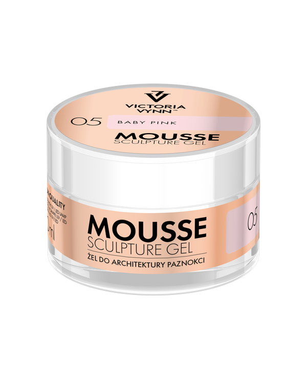 MOUSSE SCULPTURE GEL 05 Baby Pink 50ml - VICTORIA VYNN