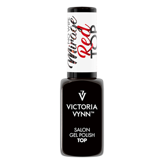 GEL POLISH Top Red Mirage no wipe - VICTORIA VYNN