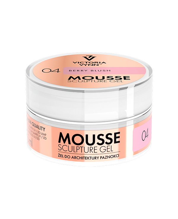 MOUSSE SCULPTURE GEL 04 Berry Blush 15ml - VICTORIA VYNN