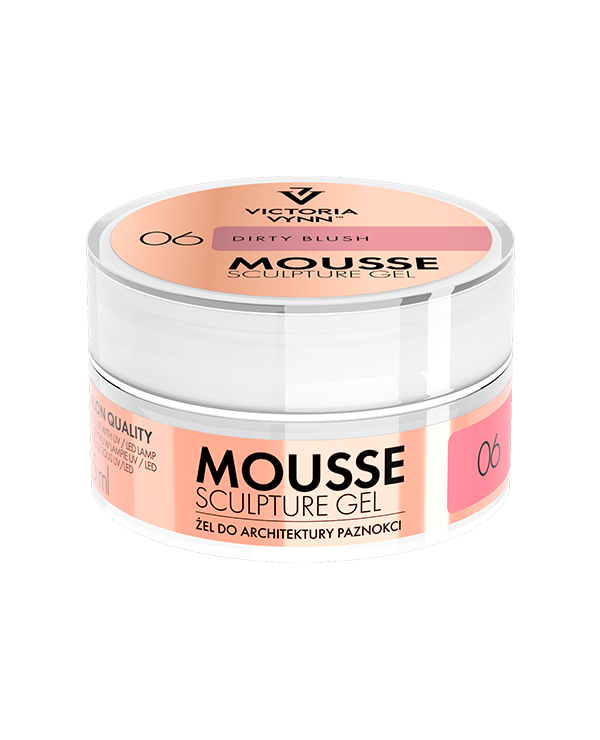 MOUSSE SCULPTURE GEL 06 Dirty Blush 15ml - VICTORIA VYNN