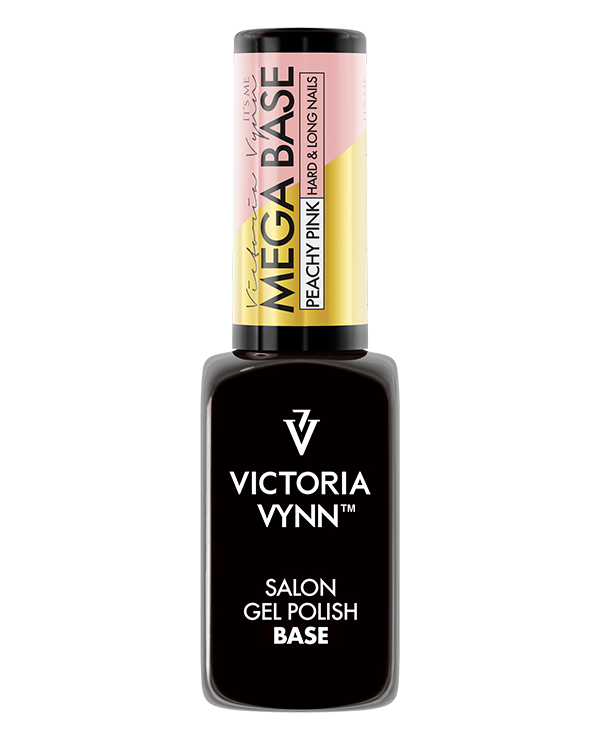 GEL POLISH MEGA BASE Peachy Pink 8ml - VICTORIA VYNN