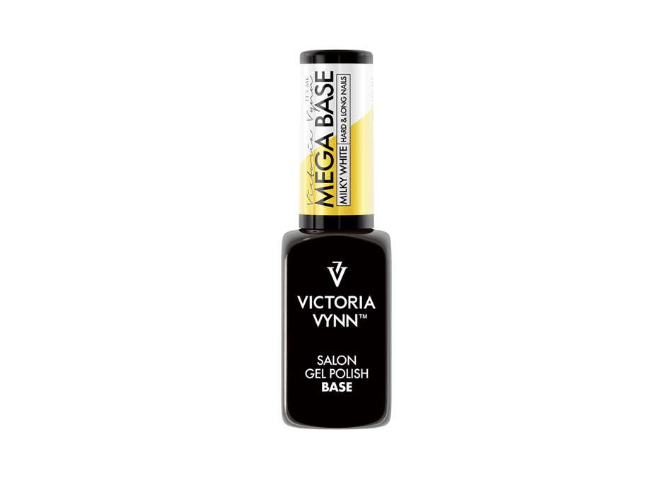 GEL POLISH MEGA BASE Milky White 8 ml - VICTORIA VYNN