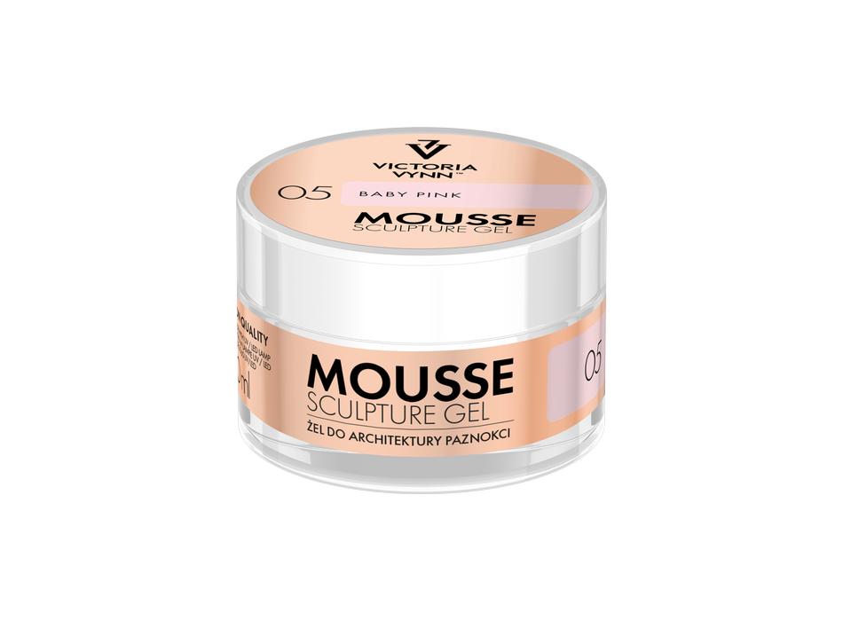 MOUSSE SCULPTURE GEL 05 Baby Pink 50ml - VICTORIA VYNN