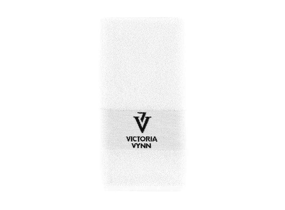 TOWEL, white with logo / RĘCZNIK BIAŁY z logo - VICTORIA VYNN