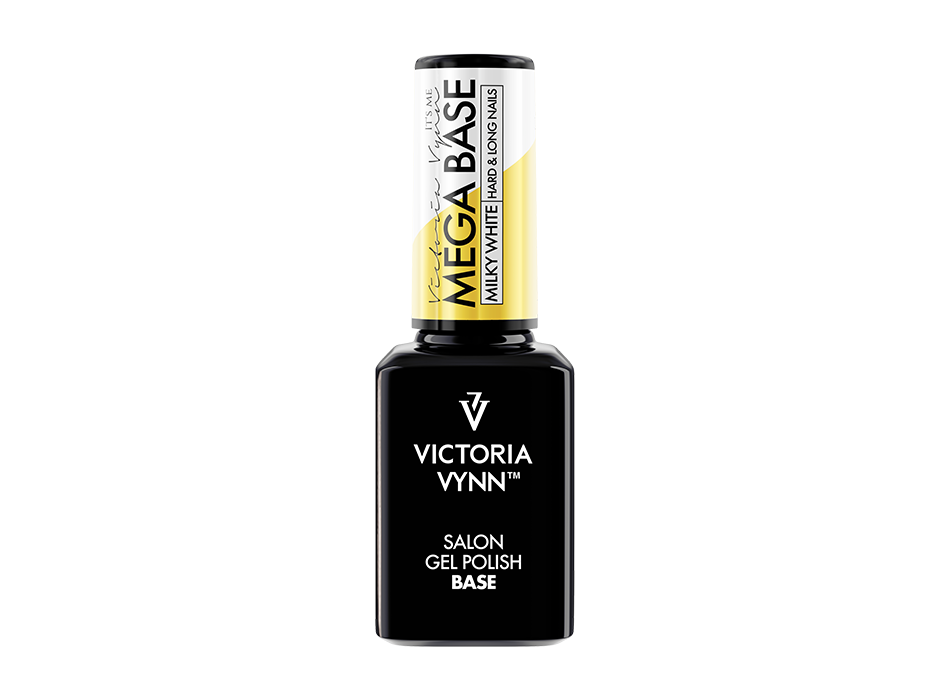 GEL POLISH MEGA BASE Milky White 15 ml - VICTORIA VYNN