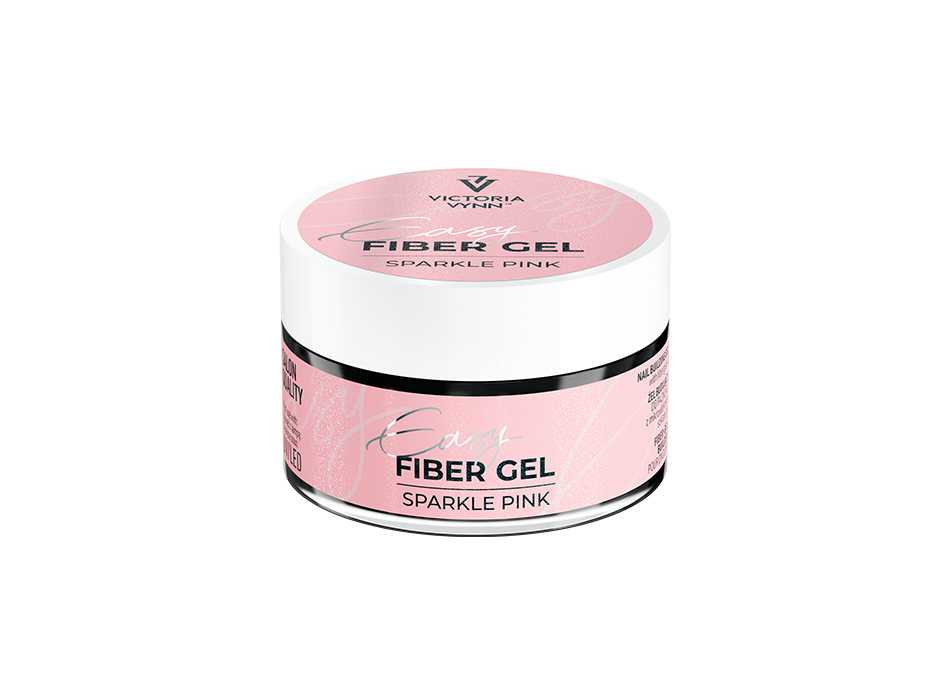 EASY FIBER GEL Sparkle Pink 15 ml - VICTORIA VYNN