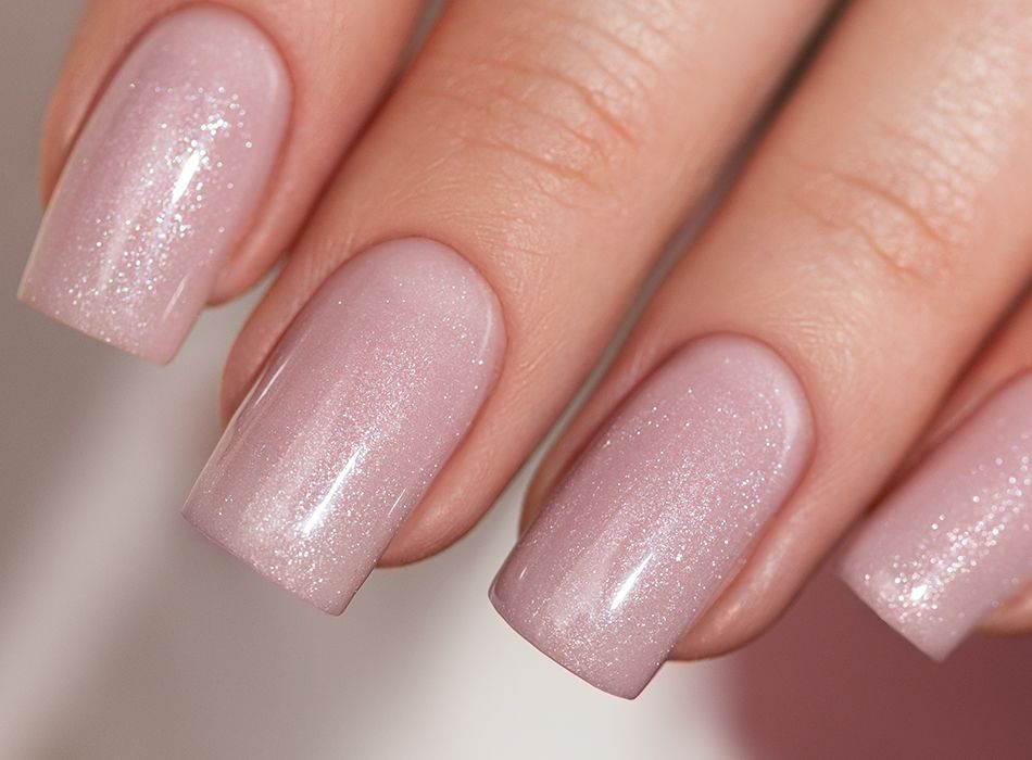 GEL POLISH MEGA BASE Shimmer Pink - VICTORIA VYNN